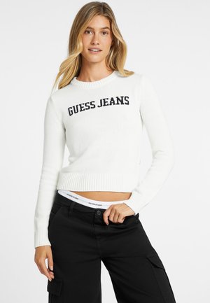 INTARSIA - Maglione - creme