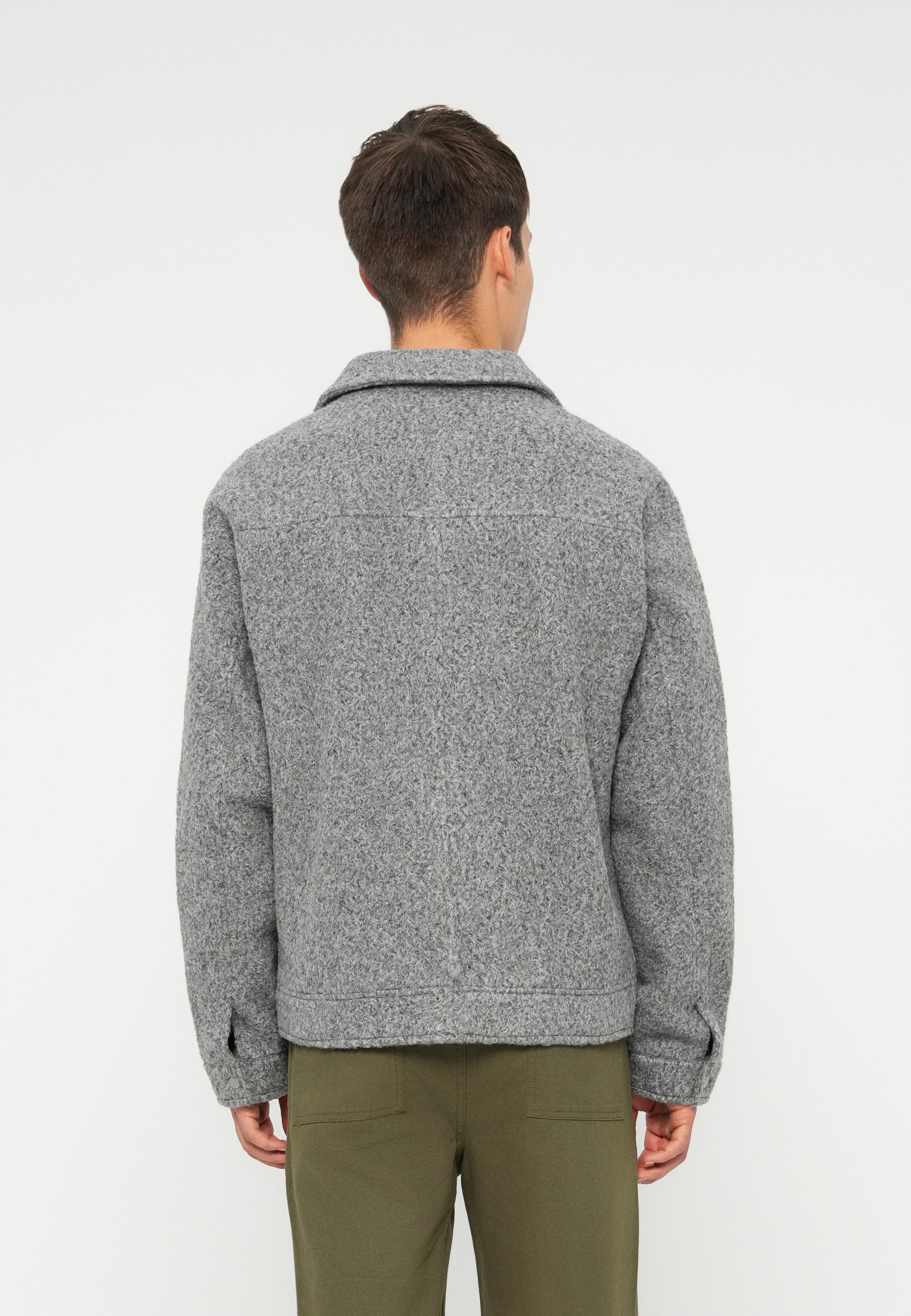 Jack & Jones JCOSCOPE JACKET - Veste mi-saison - grey melange/gris