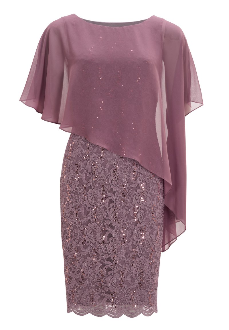 Swing Cocktailjurk mauve