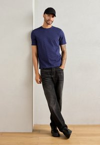 Scotch & Soda REGULAR FIT - T-Shirt print - peacoat