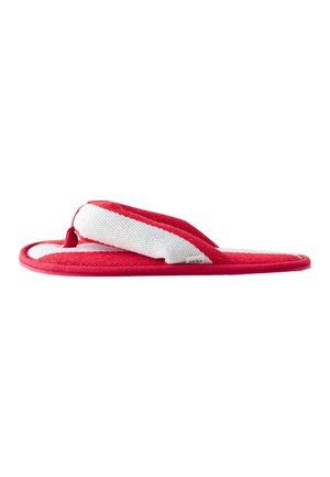 Next REGULAR FIT - TOE THONG SLIPPERS  . - Klipklapper - red and white