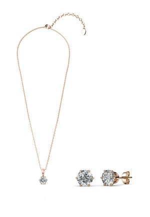 SET - Orecchini - couleur or rose / cristal