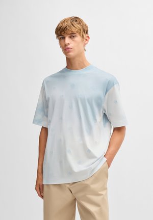 TAMES - Apdrukāts T-krekls - light pastel blue
