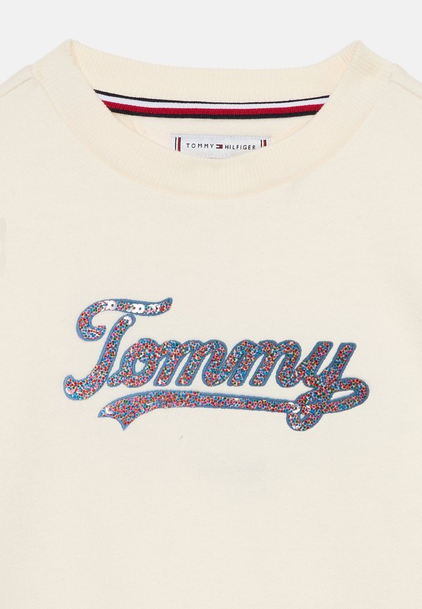 SCRIPT SEQUIN - Sweatshirt - ivory silk3