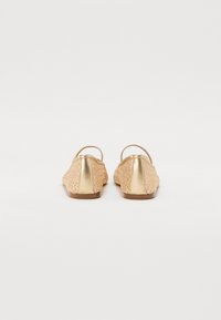 Steve Madden MAJORCA - Ballerines - gold raffie