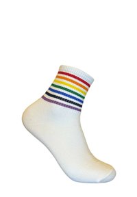 Mr Ukko 4-PACK PRIDE - Calze - black/white