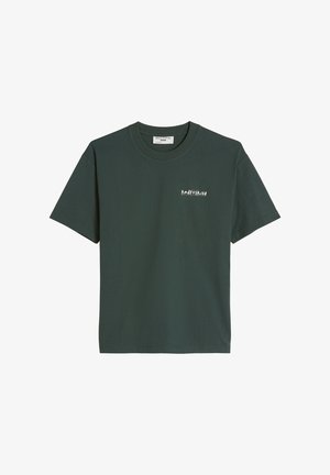 Marc O'Polo DENIM, CRAYFISH CAPSULE T-SHIRT, BACKPRINT, RELAXED FIT - T-shirt imprimé - dark green