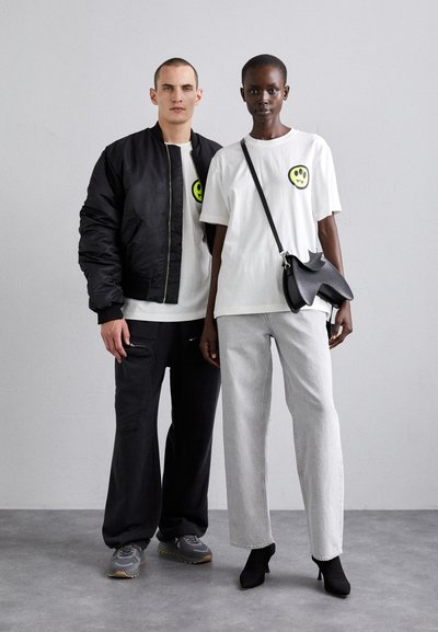 Barrow UNISEX - Print T-shirt - off white