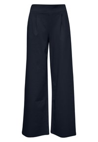 LONG WIDE - Pantalon classique - total eclipse