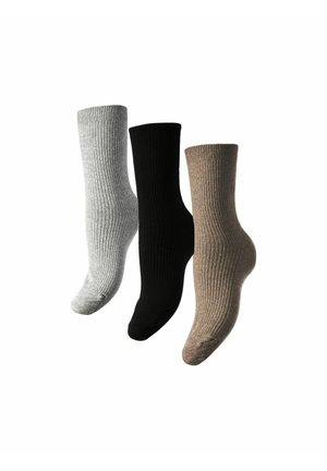 PCMARTA 3 PACK - Socken - black