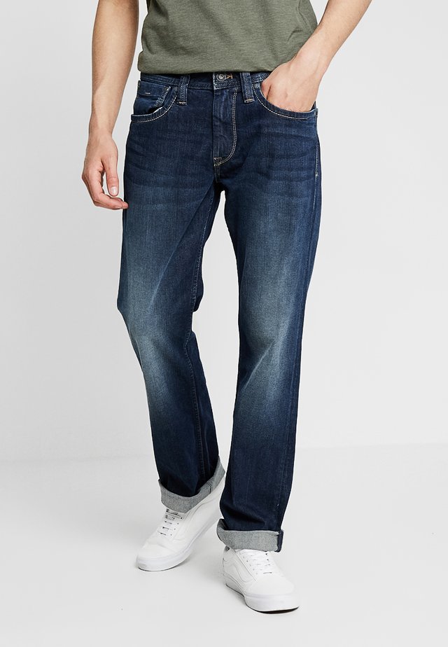 KINGSTON ZIP - Straight leg jeans - blue