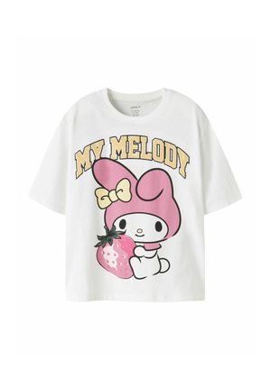 Name it, T-SHIRT HELLO KITTY - Tričko s potlačou - bright white