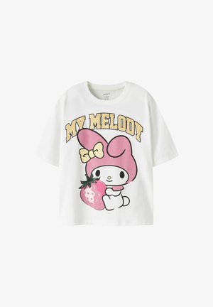 Name it, T-SHIRT HELLO KITTY - Tričko s potlačou - bright white