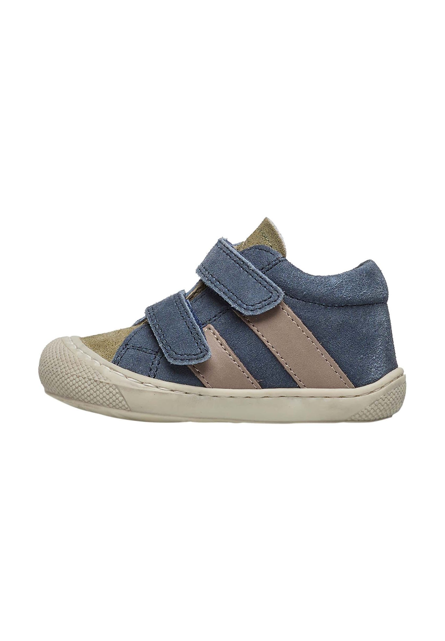 Chaussons Premiers Pas Naturino Macks 2 VL Pour Bébé Fille - Cuir, Semelle Caoutchouc, Soutien Cheville - 11