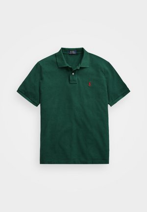 SLIM FIT MESH POLO SHIRT - Pikeepaita - college green