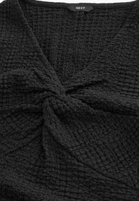Next TWIST  FRONT - Långärmad tröja - black
