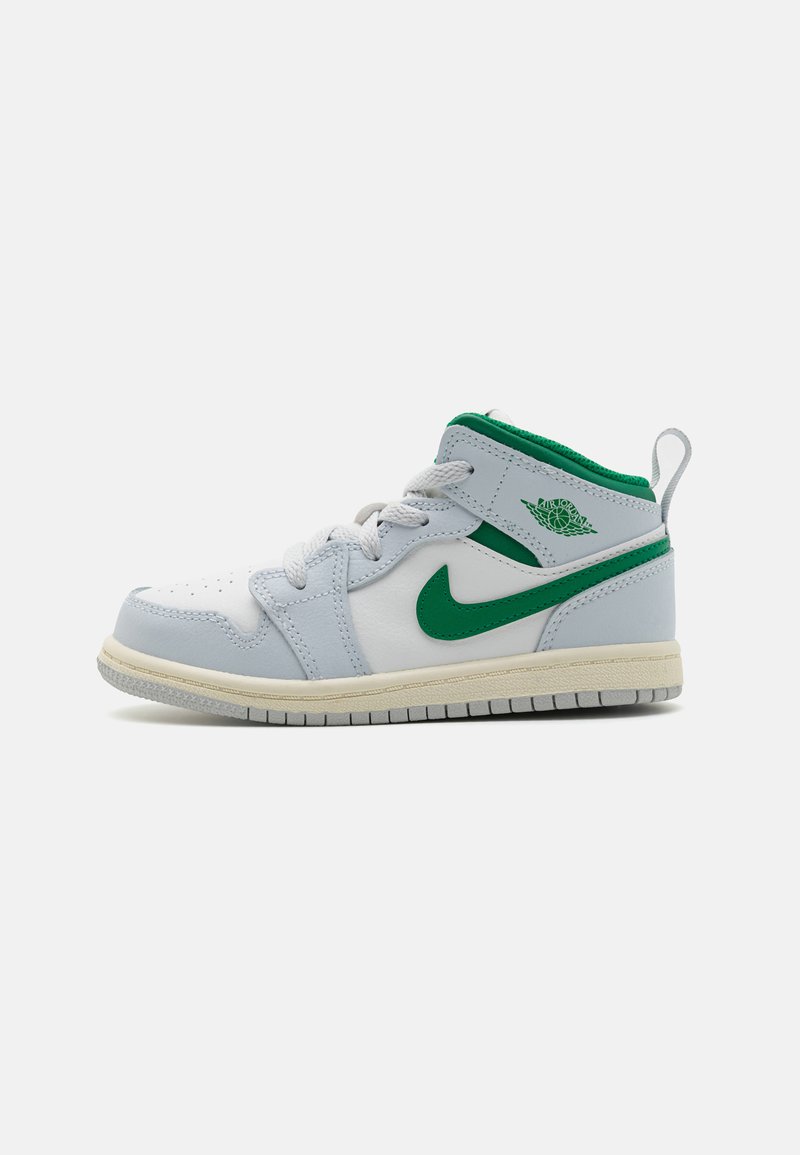 Jordan - JORDAN 1 UNISEX - Vysoké tenisky - summit white/pine green/pure platinum/sail, Zväčšiť