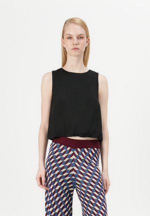 ONLY ONLNICA BUBBLE - Bluse - black