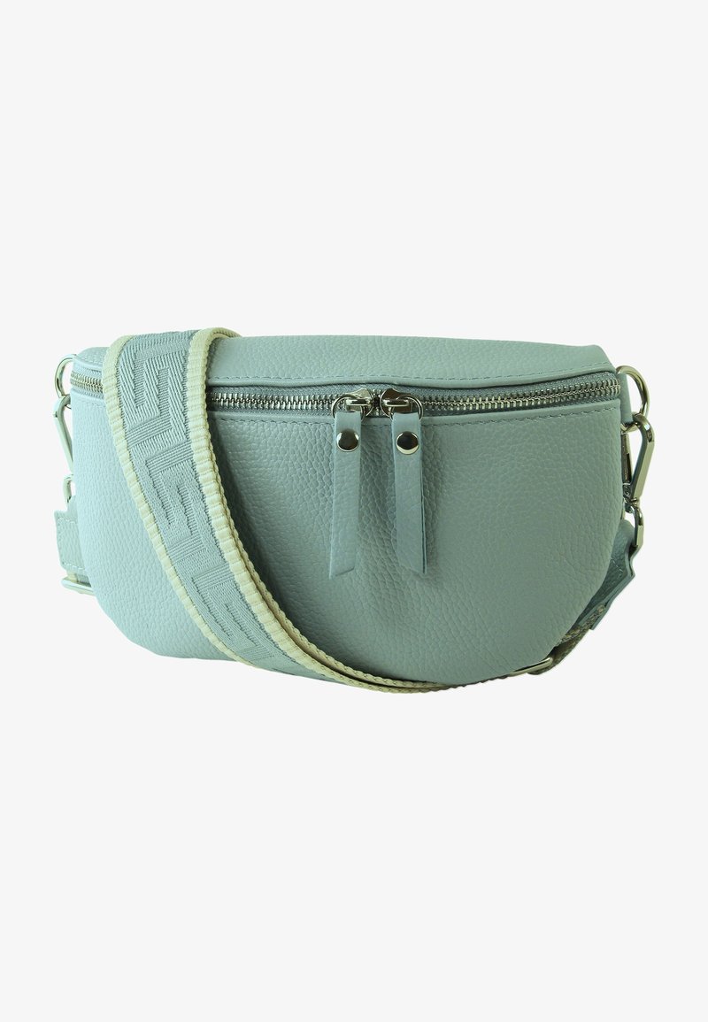 DrachenLeder Sac bandoulière - blau mehrfarbig