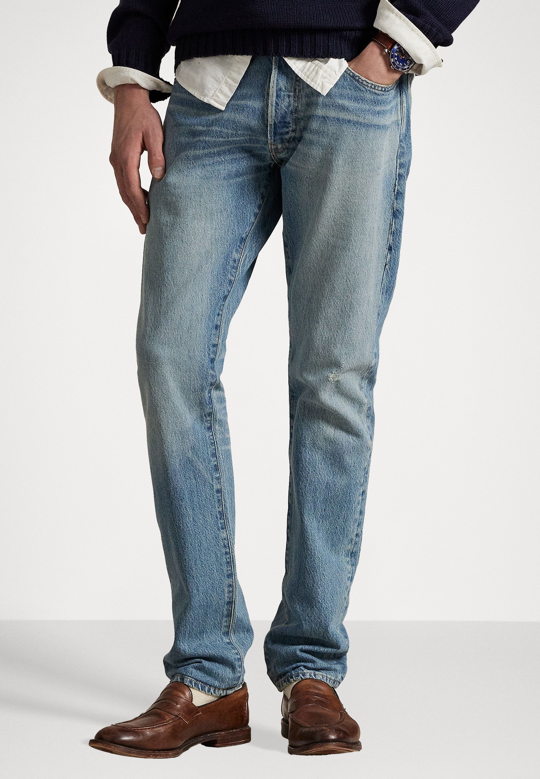 Polo Ralph Lauren SULLIVAN SLIM STRETCH JEAN - Slim fit jeans - la  breya/blue denim - Zalando.co.uk