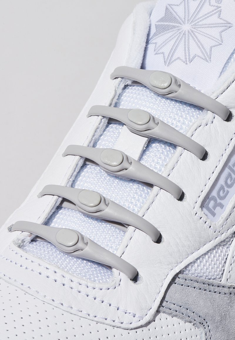 Hickies 14 Pack Tie Free Laces Accessoires Overig Grey Grijs Zalando Nl