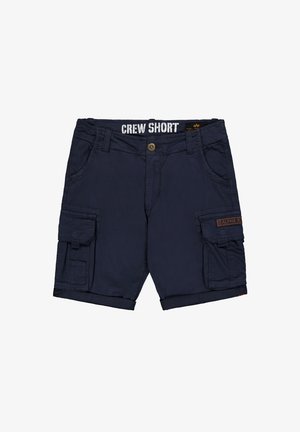 Alpha Industries, CREW SHORT - Oldalzsebes nadrágok - rep blue