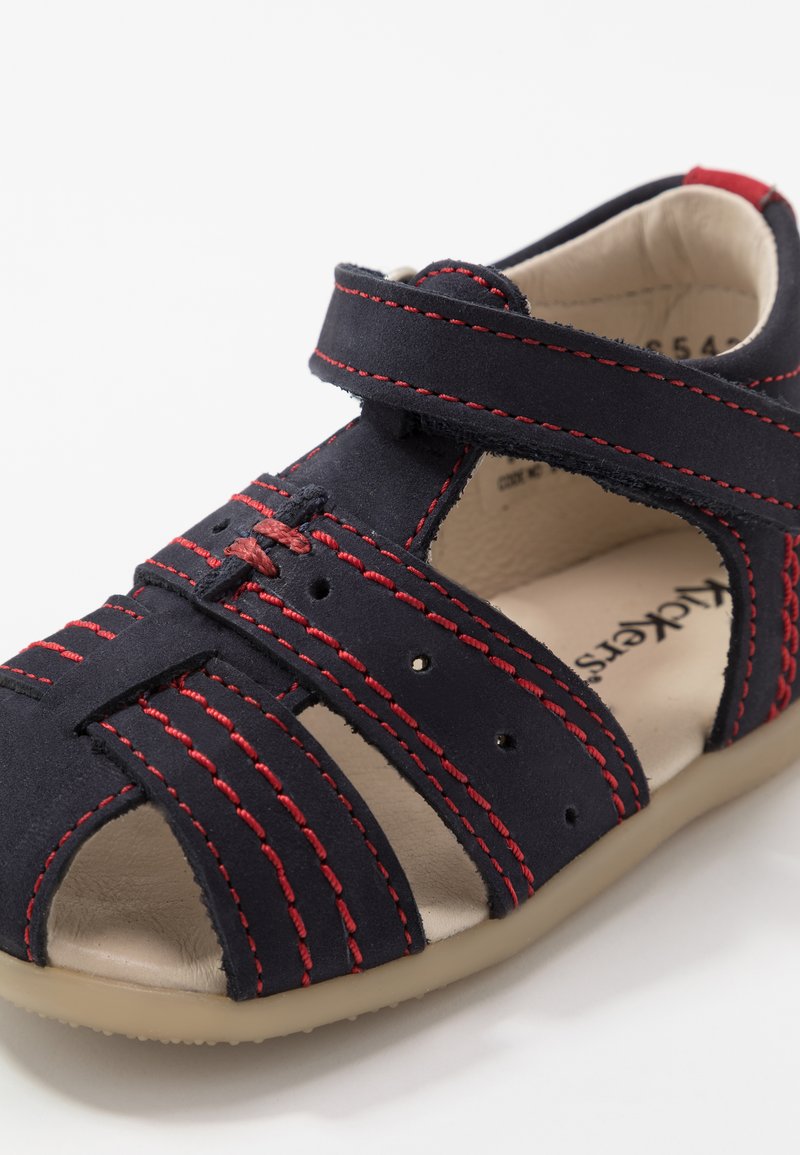 Kickers Bigbazar Baby Shoes Marine Rouge Dark Blue Zalando Co Uk