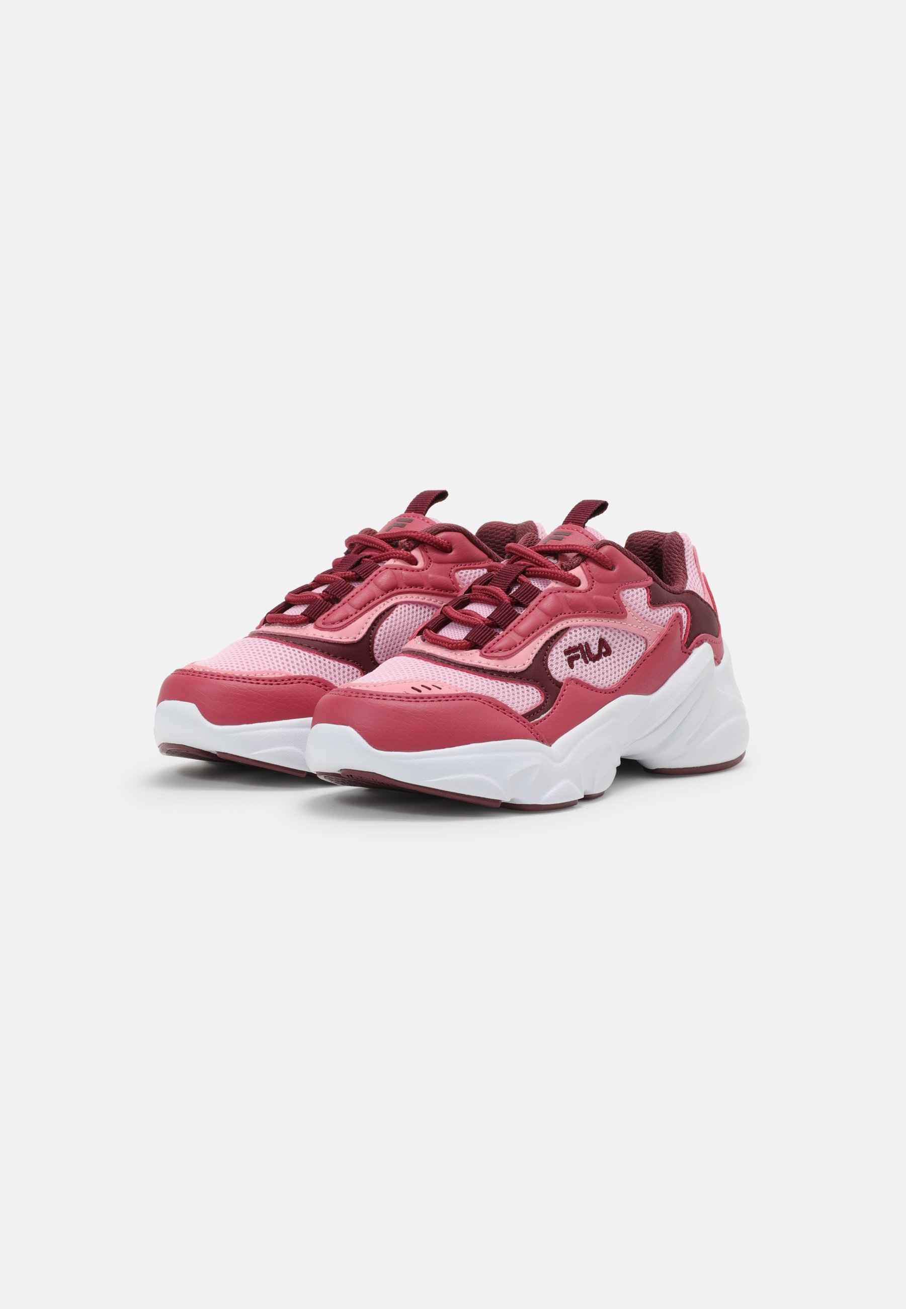 Fila COLLENE JR - Sneakers laag - baroque rose/donkerroze - Zalando.nl