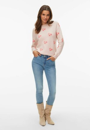 VMDOFFY INTARSIA - Džemperis - misty rose