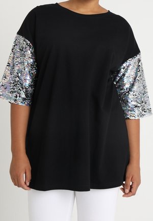 Printtipaita - black
