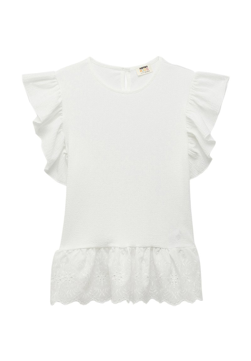 Koton FRILLED - Blouse - beige