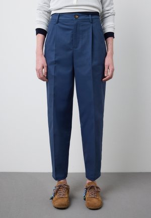 WITH REGULAR FIT. - Chino - navy blue