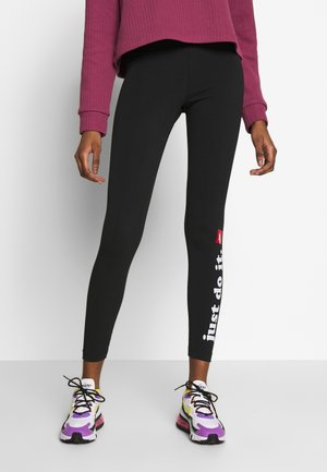 Leggings - Trousers - black