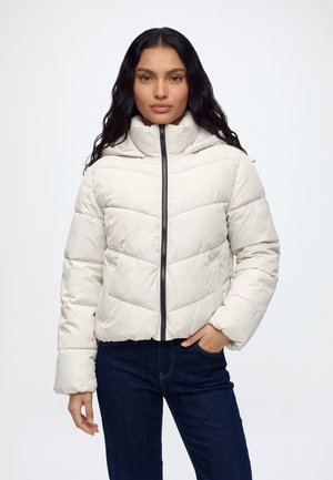 ONLY, ONLCLAIR PUFFER HOOD JACKET - Зимно яке - moonbeam