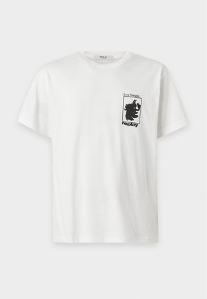 Replay, CHESTPRINT - Μπλουζάκι με στάμπα - natural white