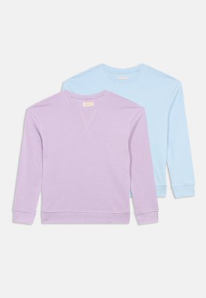 UNISEX 2 PACK - Bluză de molton - lilac/light blue