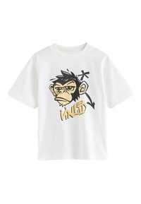 Non sélectionné, ecru white monkey