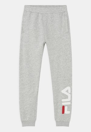 SONGE CLASSIC LOGO UNISEX - Tracksuit bottoms - light grey melange