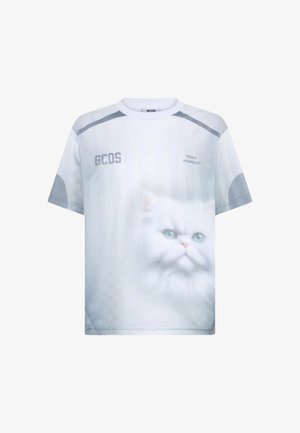 GCDS, T-SHIRT UNISEX - T-shirt con stampa - grigio