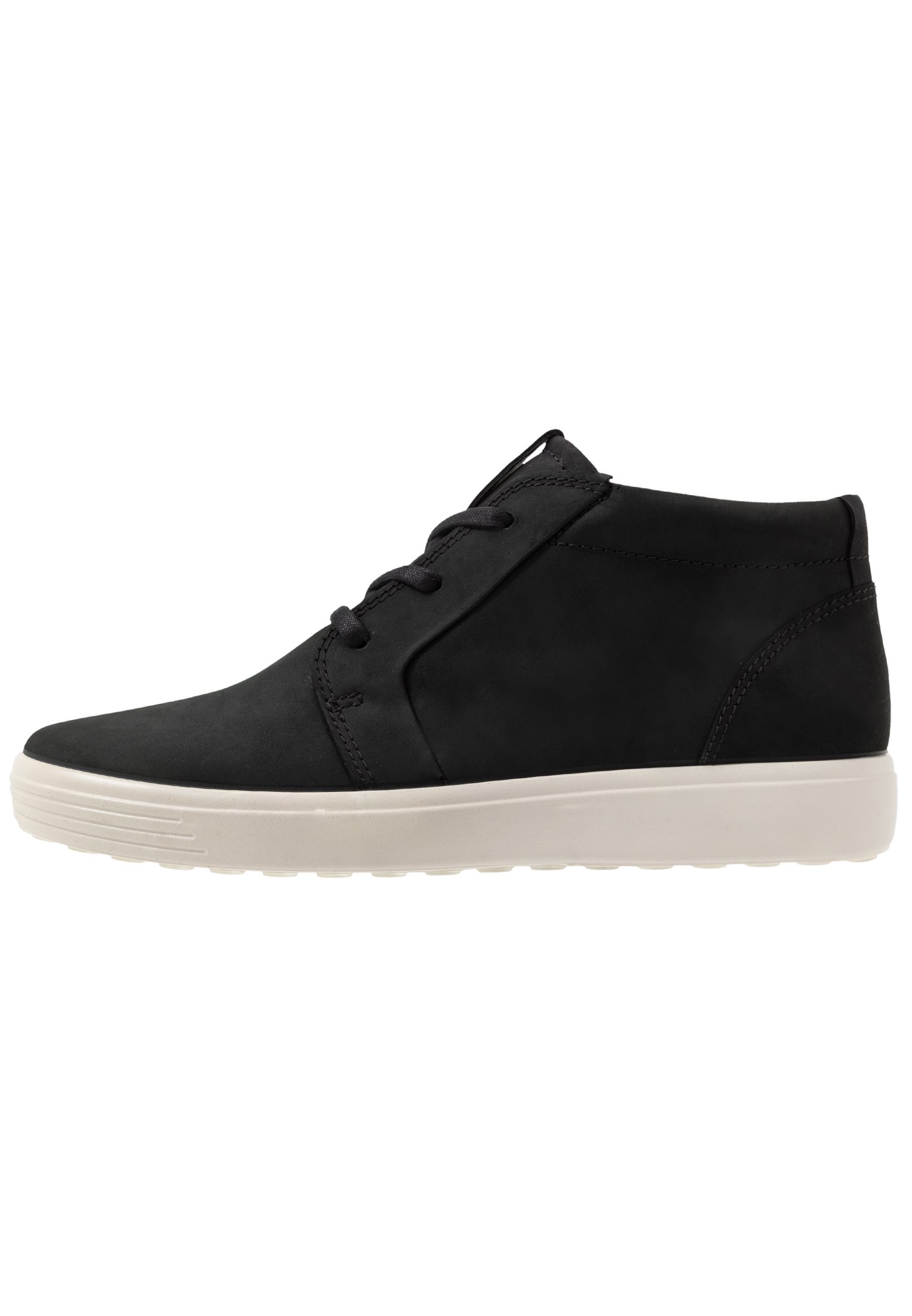 ECCO SOFT 7 - Sneakers hoog - black/Zwart - Zalando.nl