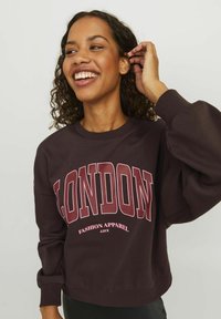 JJXX JJXX MIT RUNDHALS JXMERLE - Sudadera - sassafras