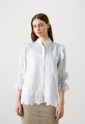 CYPERUSBBCARO SHIRT - Bluse - snow white