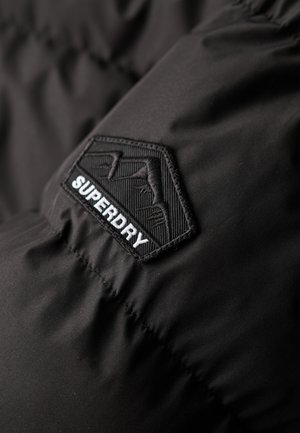 Superdry & Co HOODED PUFFER - Chaqueta de invierno - black