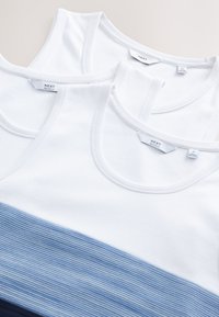 REGULAR FIT - 3 PACK  - Topp - grey white navy