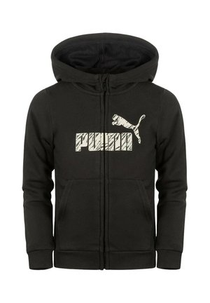 Puma, ESS ANIMAL HOODIE COL 01 - Felpa con zip - black
