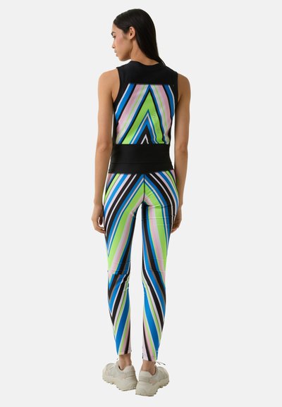 Bogner Fire + Ice ALMA - Top - blau lime schwarz