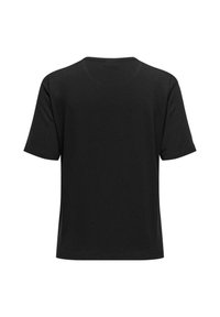 JDY 2ER-SET WEICH REGULAR FIT RUNDHALS - Basic T-shirt - schwarz dunkelgrau