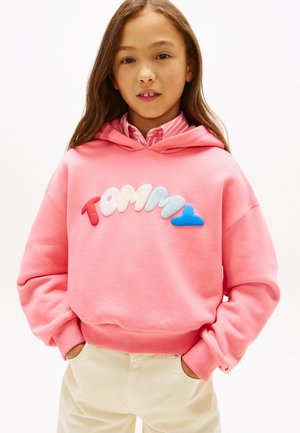 PUFF HOODIE - Mikina s kapucňou - tropical blush