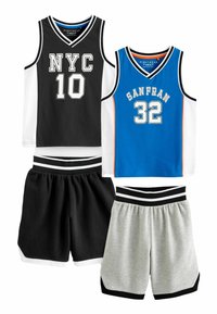 Next 2 PACK - REGULAR FIT SET - Pyžamo - blue black basketball