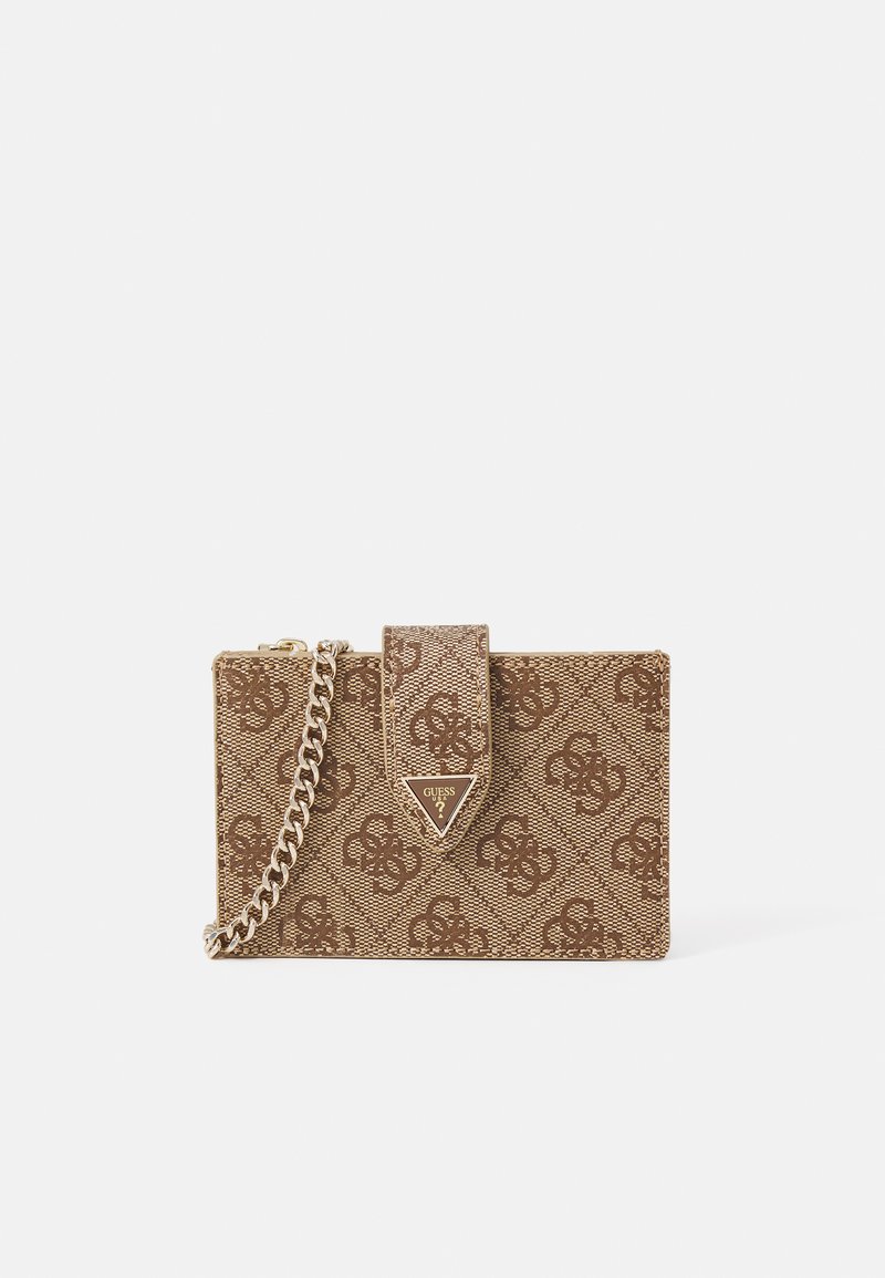 Guess ORLINA CARD HOLDER - Wallet - latte
